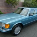 1991 Mercedes Benz 560SEL Last year of W126 Rare Color Exceptionally Clean