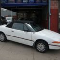 1991 Mercury Capri Convertible 49K Miles White Runs Great No Rust Perfect CarFax