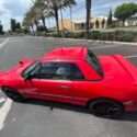 1991 Mercury Capri Convertible Red FWD Manual XR2