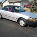 1991 MERCURY CAPRI XR2 CONVERTIBLE- 5 SPEED MANUAL WITHOUT HARDTOP