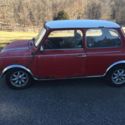 1991 Mini Cooper  Red   Manual