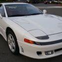 1991 Mitsubishi 3000GT VR-4 49,225 Miles Pearl White V6 Cylinder Engine 3.0L/18