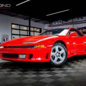 1991 Mitsubishi 3000GT VR-4 Turbo 35227 Miles Monza Red Hatchback 3.0L Twin Turb