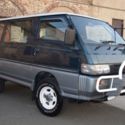 1991 Mitsubishi Delica GLX 5 Speed Turbo Diesel Syncro Quigley Vanagon Camper