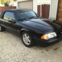 1991 Mustang LX 5.0 Convertible 5spd Triple Black 25,000 miles