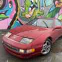 1991 Nissan 300ZX Coupe Red RWD Manual twin turbo