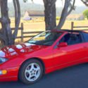 1991 Nissan 300ZX Red T-top 5 speed