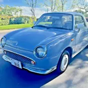 1991 NISSAN FIGARO CONVERTIBLE, CALIFORNIA CAR, registration & clear title