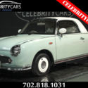 1991 Nissan Figaro convertible Teal import