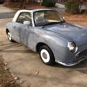 1991 NISSAN FIGARO -  RETRO CONVERTIBLE AUTO  A/C CROWD STOPPER