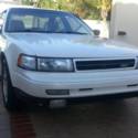1991 Nissan Maxima SE Sedan Pearl White, Tan Leather GREAT CONDITION, NO RESERVE