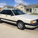1991 Pearl White Audi 200 20V Turbo Quattro 5 spd factory differential lock