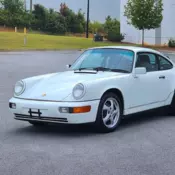 1991 Porsche 911 964 Carrera 4 White Coupe 3.6L
