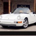 1991 Porsche 911 Carrera 2 63,362 Miles White Cabriolet 3.6L Manual