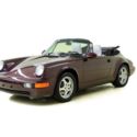1991 Porsche 911 Carrera 4 Cabriolet  71606 Miles Amethyst Metallic Convertible