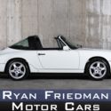 1991 Porsche 911 Carrera 69302 Miles Grand Prix White Targa H6 3.6L M