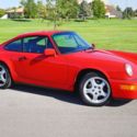 1991 Porsche 911 Carrera  69,433 Miles Red  Flat 6 Cylinder Engine 3.6L/220 Manu