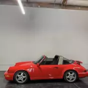 1991 Porsche 911 Convertible Red 964 Targa