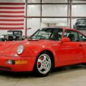 1991 Porsche 911 Turbo 88214 Miles Guards Red Coupe 3.3L Turbocharged H6 5-Speed