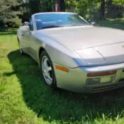 1991 Porsche 944 Convertible Grey S