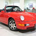 1991 Porsche Carrera 2 Cab, 2 Owner, 4,500 Miles, Tiptronic, Service Records!!!