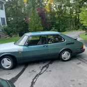 1991 Saab 900 SPG - Rare Beryl Green - Only 109 produced - Parts Car or Project