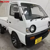 1991 Suzuki Carry Pickup MiniTruck with Off Road Package Axle Lock Kei Truck