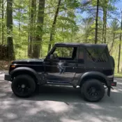 1991 Suzuki Samurai Black JL