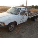 1991  toyota  1 ton  dually    flat bed  5 speed  dry western truck