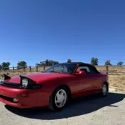 1991 Toyota Celica Convertible Red GT