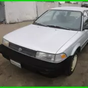 1991 Toyota Corolla DX 1.6 L 4 Cylinder NO RESERVE