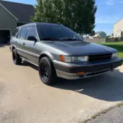 1991 Toyota Corolla Wagon Grey DLX