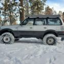 1991 Toyota Land Cruiser & Off Road Tear Drop Trailer
