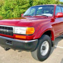 1991 TOYOTA LAND CRUISER MINT IN/OUT PAINT/ MECH/RECORDS 3RD ROW FJ80 4x4 CARFAX