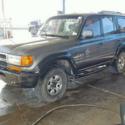1991 toyota landcruiser 4 wheel, clean title