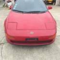 1991 Toyota MR2 5 speed low miles 89k t tops