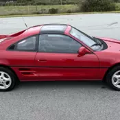 1991 Toyota MR2 Coupe Red SPORT ROOF