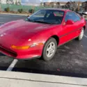 1991 Toyota MR2 Red RWD Manual