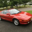 1991 Toyota MR2 Red  T-Top 2.2 liter NO RESERVE
