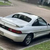 1991 Toyota MR2 White SPORT ROOF