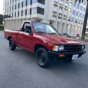 1991 Toyota Pickup Red 1/2 TON SHORT WHEELBASE