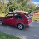 1991 Volkswagen Golf Hatchback Red FWD Manual GTI 8V