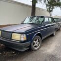 1991 Volvo 240 Sedan Blue RWD Manual