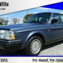 1991 VOLVO 240 SEDAN ONLY 84K MILES A REAL GEM! WARRANTY!**