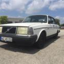 1991 Volvo 240 with Sunroof 2.3L I4 White Sedan No Reserve