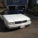 1991 White Cadillac Allante Convertible Great Condition, always garaged
