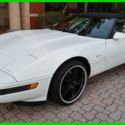 1992 1993 1991 1994 Chevrolet Corvette Convertible White Black 6 speed LOOK!