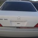 1992 500 Sel Mercedez Benz white