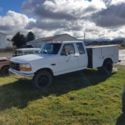 1992 7.3 diesel f350 custom dually with service box