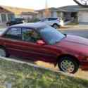 1992 Acura Integra Sedan Red FWD Automatic LS